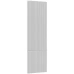 Čelo skrinky Luxeo F14-D40SPWN ryfla white