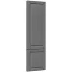 Čelo skrinky Luxeo F13-D40SPWN hampton dark grey