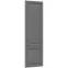 Čelo skrinky Luxeo F13-D40SPWN hampton dark grey