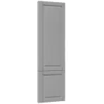 Čelo skrinky Luxeo F13-D40SPWN hampton grey