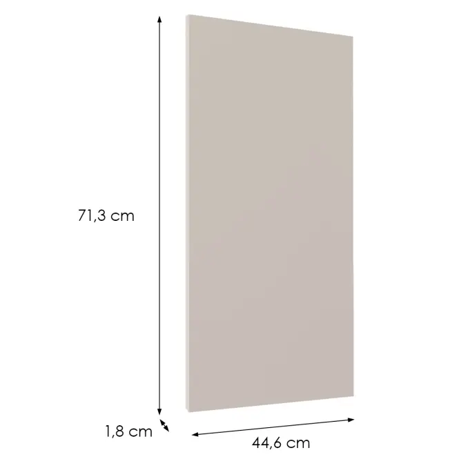 Čelo skrinky Luxeo F08-D45FZW beige,2