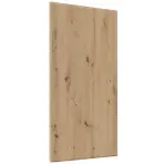 Čelo skrinky Luxeo F16-D45FZW tenký rám dub