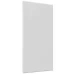 Čelo skrinky Luxeo F16-D45FZW tenký rám white