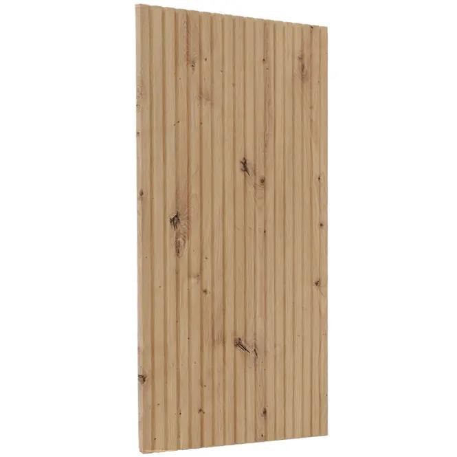 Čelo skrinky Luxeo F14-D45FZW ryfla dub