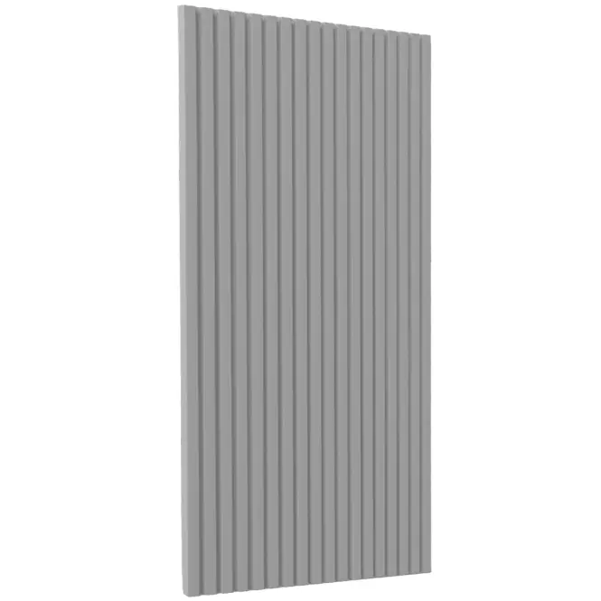 Čelo skrinky Luxeo F14-D45FZW ryfla grey