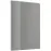 Čelo skrinky Luxeo F02-D60FZW grey lak