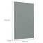 Čelo skrinky Luxeo F08-D60FZW green,2