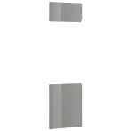 Čelo skrinky Luxeo F02-D60PM grey lak