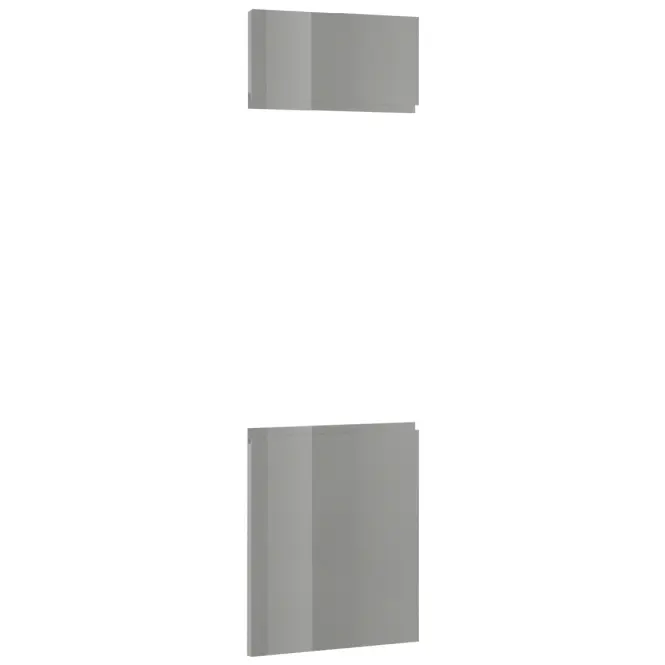 Čelo skrinky Luxeo F02-D60PM grey lak