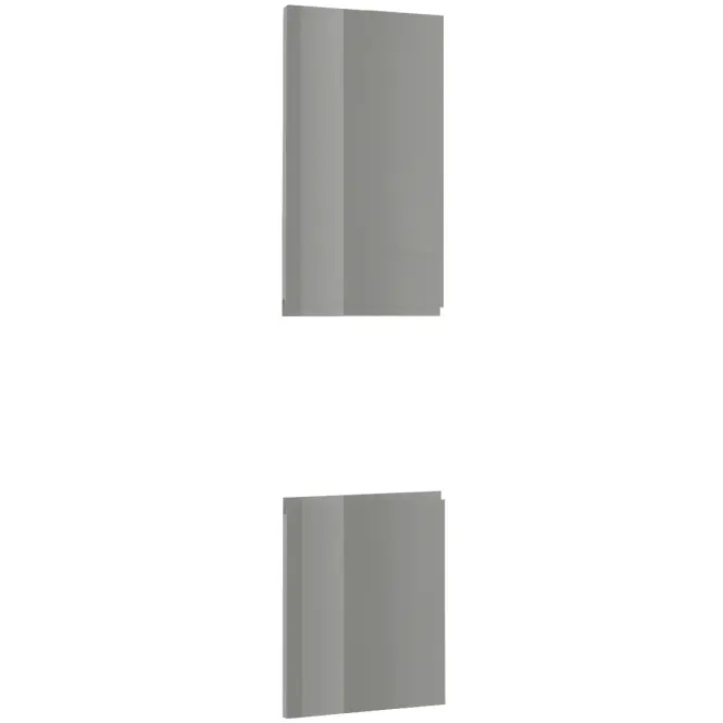 Čelo skrinky Luxeo F02-D60PWN grey lak