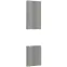 Čelo skrinky Luxeo F02-D60PWN grey lak