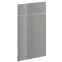 Čelo skrinky Luxeo F02-D60S1-AX grey lak