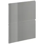 Čelo skrinky Luxeo F02-D60S2_D60S2+1_D60IN-AX grey lak