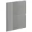 Čelo skrinky Luxeo F02-D60S2_D60S2+1_D60IN-AX grey lak