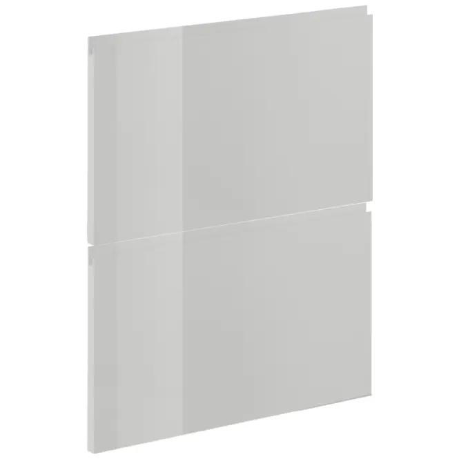Čelo skrinky Luxeo F02-D60S2_D60S2+1_D60IN-AX white lak