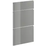 Čelo skrinky Luxeo F02-D60S3-AX grey lak