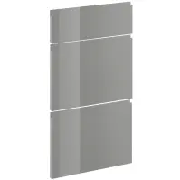 Čelo skrinky Luxeo F02-D60S3-AX grey lak