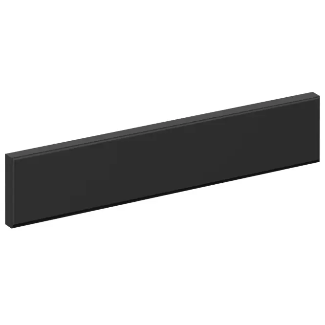 Čelo skrinky Luxeo F16-D60ZK tenký rám black