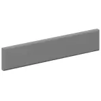 Čelo skrinky Luxeo F16-D60ZK tenký rám grey
