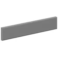 Čelo skrinky Luxeo F16-D60ZK tenký rám grey
