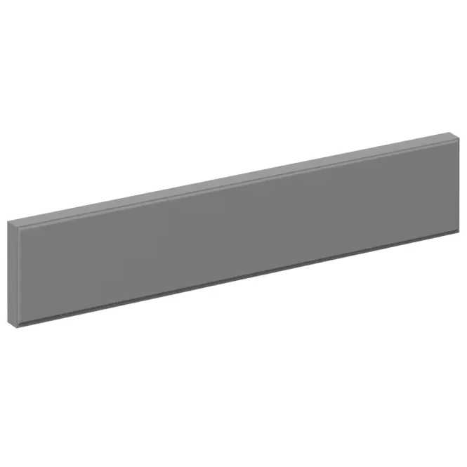 Čelo skrinky Luxeo F16-D60ZK tenký rám grey