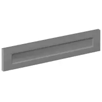 Čelo skrinky Luxeo F15-D60ZK rám dark grey
