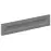 Čelo skrinky Luxeo F15-D60ZK rám dark grey