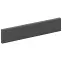 Čelo skrinky Luxeo F16-D60ZK tenký rám dark grey
