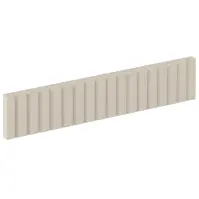 Čelo skrinky Luxeo F14-D60ZK ryfla kašmír