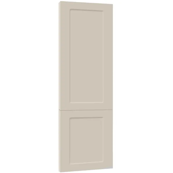 Čelo skrinky Luxeo F15-D60ZL_D60R rám kašmír