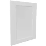 Čelo skrinky Luxeo F15-D60ZS-AX rám white