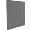 Čelo skrinky Luxeo F13-D60_ D60Z hampton dark grey