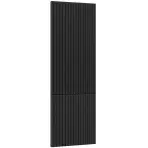 Čelo skrinky Luxeo F14-D60ZL_D60R ryfla black