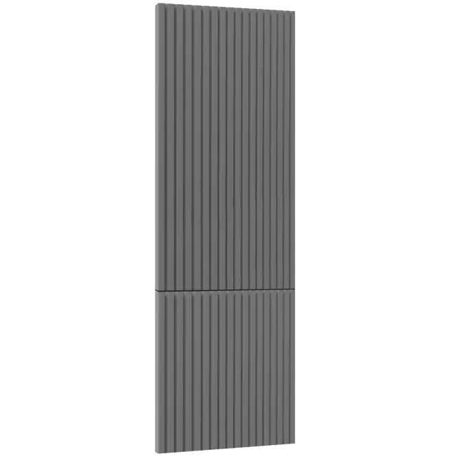 Čelo skrinky Luxeo F14-D60ZL_D60R ryfla dark grey