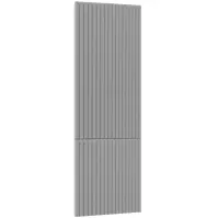 Čelo skrinky Luxeo F14-D60ZL_D60R ryfla grey