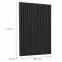 Čelo skrinky Luxeo F14-D60ZS-AX ryfla black,2