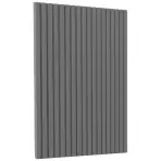 Čelo skrinky Luxeo F14-D60ZS-AX ryfla dark grey