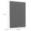 Čelo skrinky Luxeo F14-D60ZS-AX ryfla dark grey,2