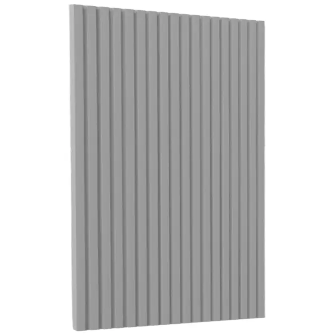 Čelo skrinky Luxeo F14-D60ZS-AX ryfla grey