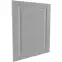 Čelo skrinky Luxeo F13-D60ZS-AX hampton grey