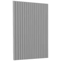Čelo skrinky Luxeo F14-D60_ D60Z ryfla grey