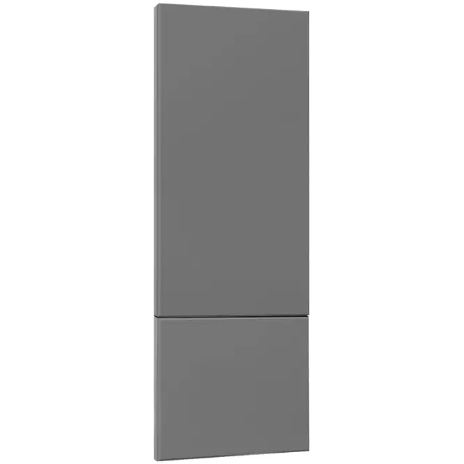 Čelo skrinky Luxeo F16-D60ZLN_D60RWN tenký rám grey