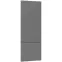 Čelo skrinky Luxeo F16-D60ZLN_D60RWN tenký rám grey
