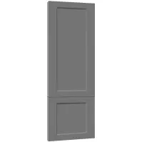 Čelo skrinky Luxeo F15-D60ZLN_D60RWN rám dark grey