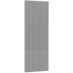Čelo skrinky Luxeo F14-D60ZLN_D60RWN ryfla grey