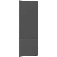Čelo skrinky Luxeo F16-D60ZLN_D60RWN tenký rám dark grey