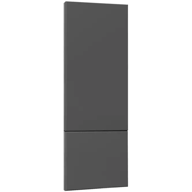 Čelo skrinky Luxeo F16-D60ZLN_D60RWN tenký rám dark grey