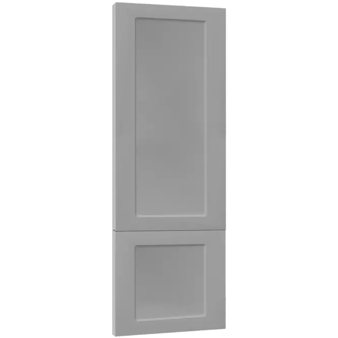 Čelo skrinky Luxeo F15-D60ZLN_D60RWN rám grey