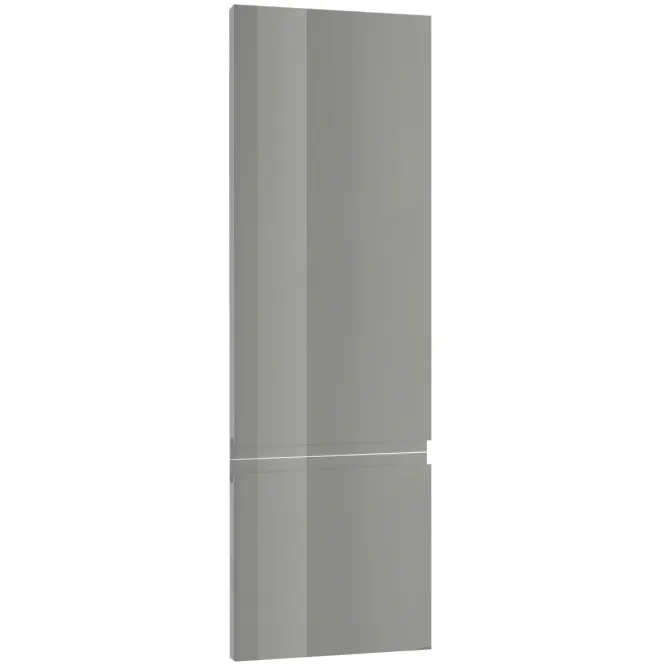 Čelo skrinky Luxeo F02-D60ZL_D60R  grey lak