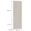 Čelo skrinky Luxeo F08-D60ZL_D60R  beige,2